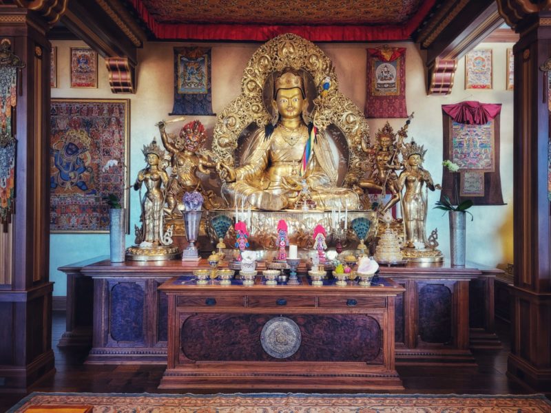Sangdo Palri temple main shrine