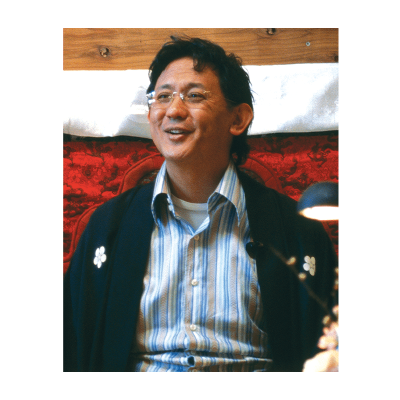 Photograph of a youthful Dzigar Kongtrul Rinpoche