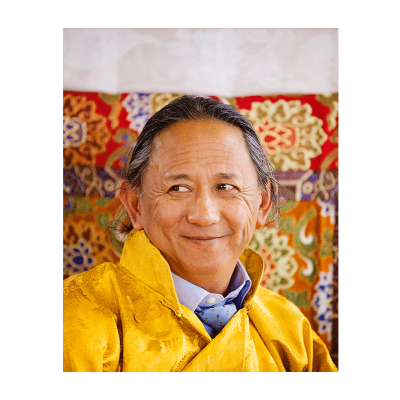 Photograph of Dzigar Kongtrul Rinpoche Teaching